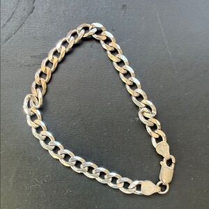 Vecceli Italy Silver Men's Bracelet